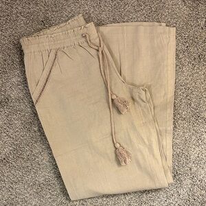 Altar'd State Linen Drawstring Pants